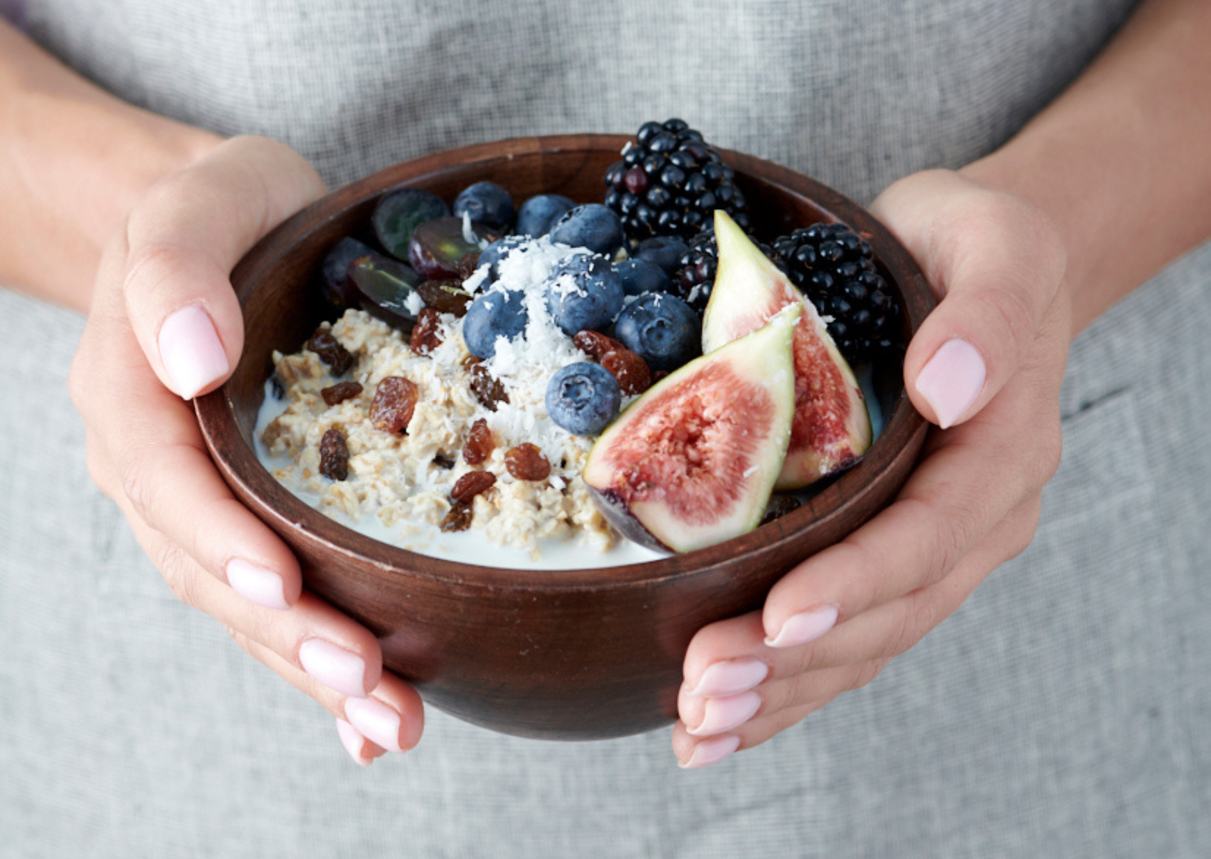 Oat and Millet Porridge with Tahini