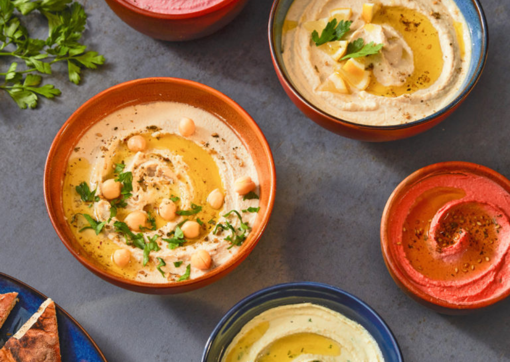 Hummus and Chickpea-Based Spreads